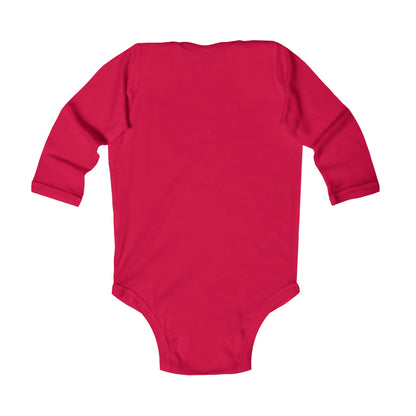 Cool Polar Bear Infant Long Sleeve Bodysuit, Christmas, birthday