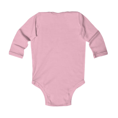 Cool Polar Bear Infant Long Sleeve Bodysuit, Christmas, birthday