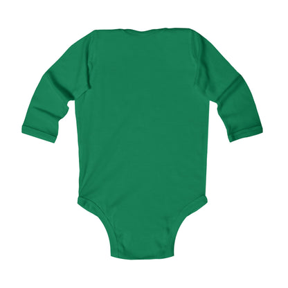 Cool Polar Bear Infant Long Sleeve Bodysuit, Christmas, birthday