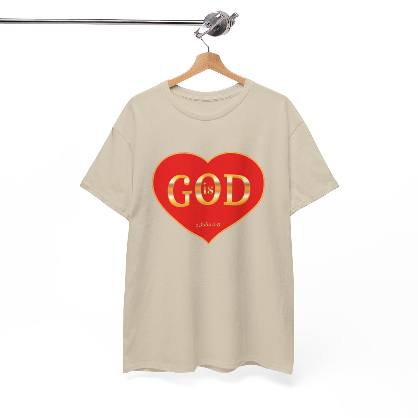 God is Love - Unisex Heavy Cotton Tee