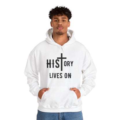 HIStory Lives On, Unisex Heavy Blend™ Hooded Sweatshirt