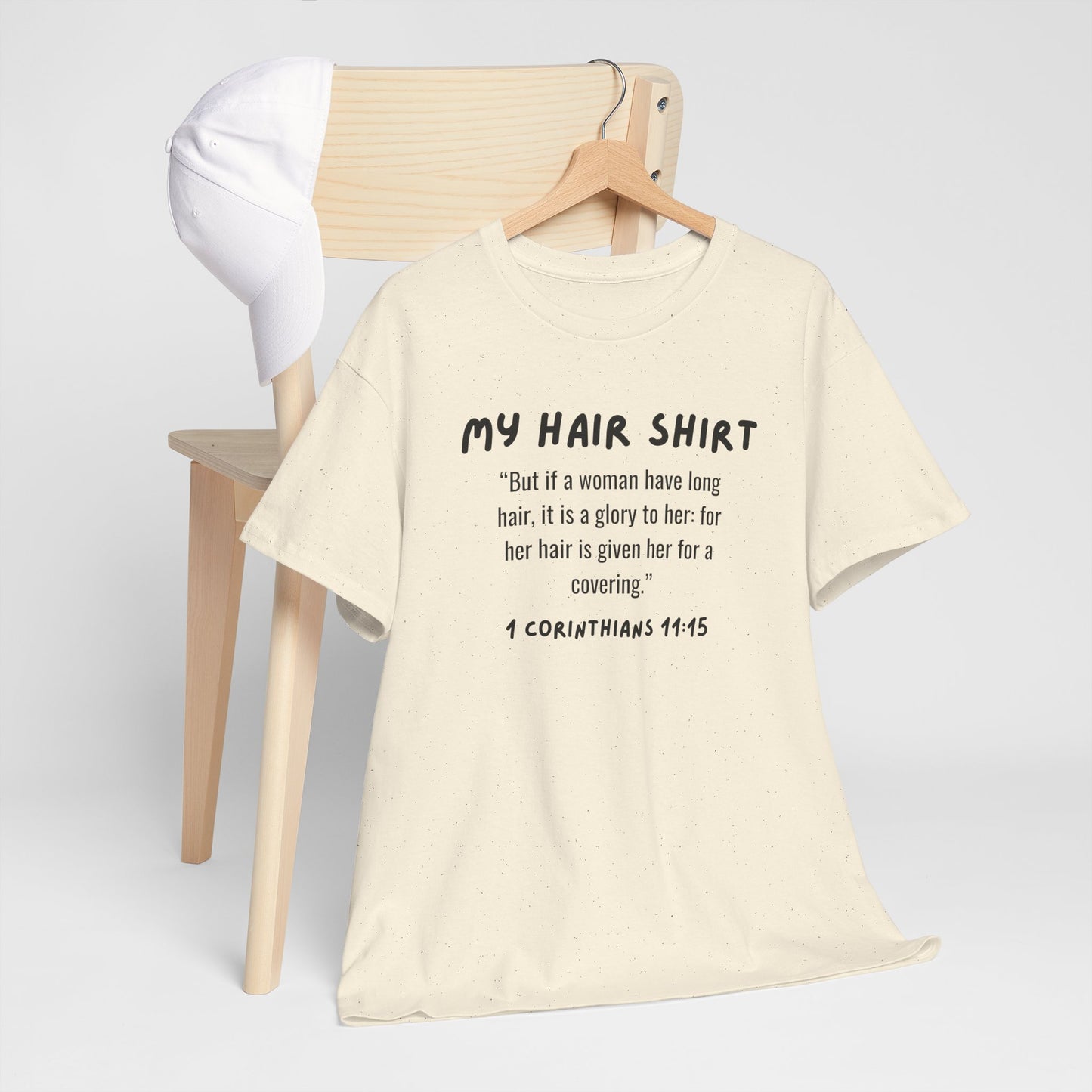 Inspirational Hair Growth Heavy Cotton Tee