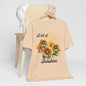 A Bit Of Sunshine Sunflower T-shirt, Bella + Canvas, spring, summer