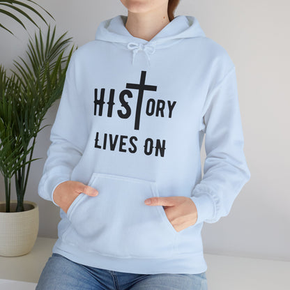 HIStory Lives On, Unisex Heavy Blend™ Hooded Sweatshirt