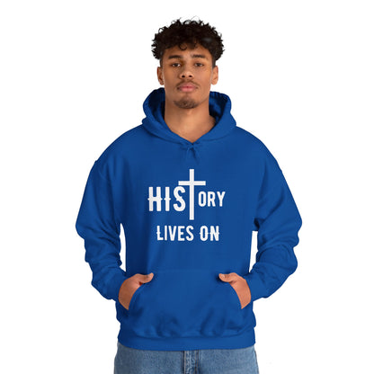 HIStory Lives On, Unisex Heavy Blend™ Hooded Sweatshirt