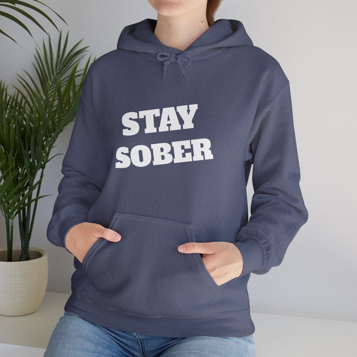 Stay Sober Hooded Sweatshirt, Christian gift, encouragement