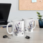 Flowers and Butterflies Mug 11oz