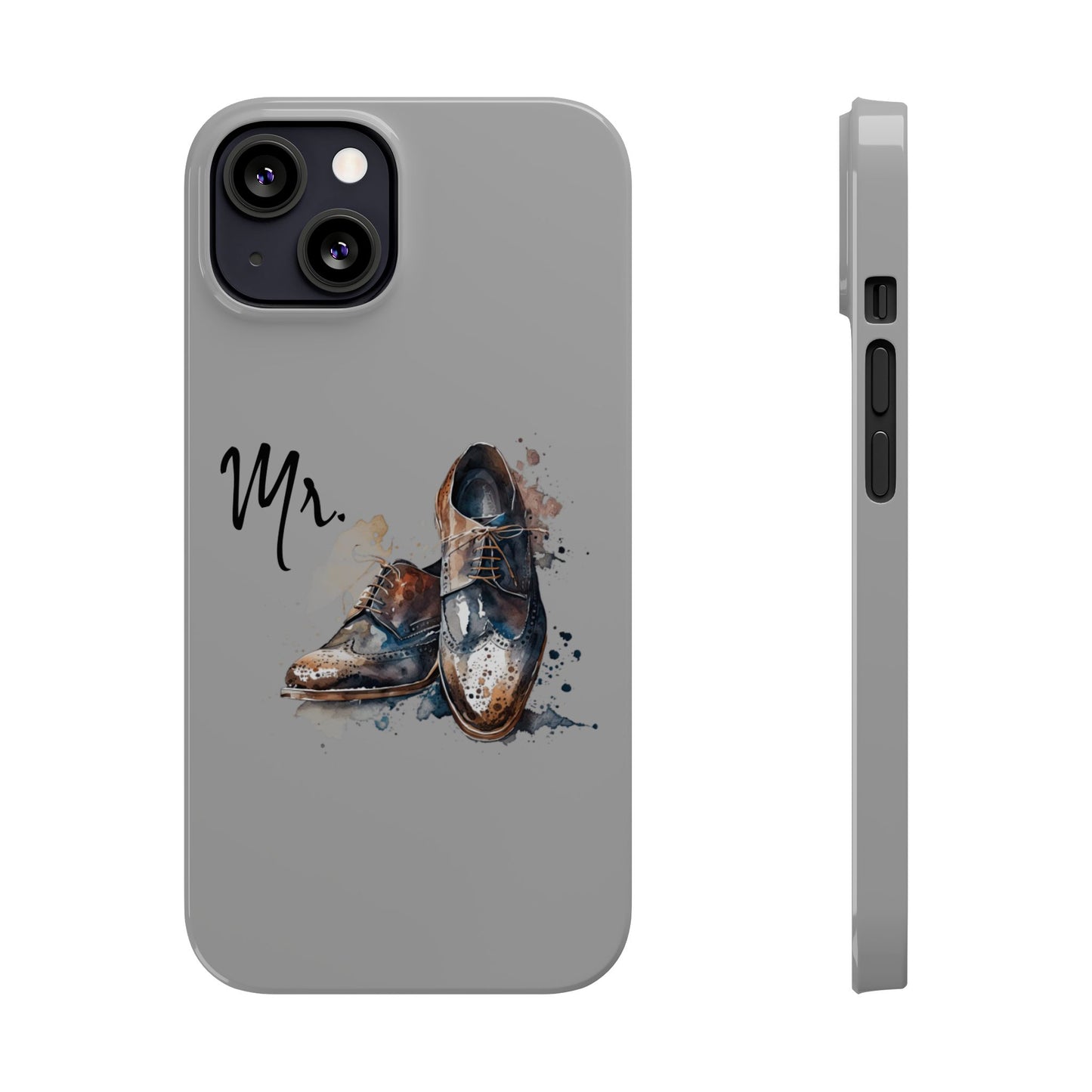 'Mr.' Slim iPhone Cases, vintage design, wedding, anniversary