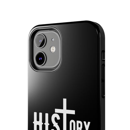 HIStory Lives On, Phone Cases - black & white