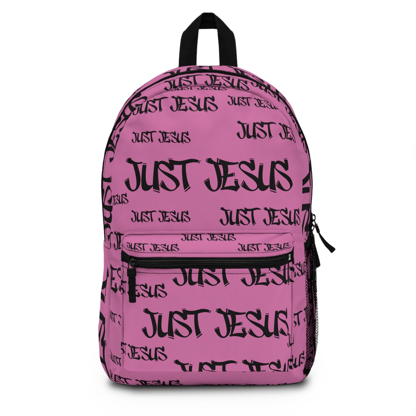 Just Jesus Backpack (light pink), gift, sleepover, camping, day trips, school