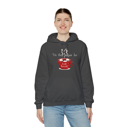 'Tis the Season for Hot Cocoa Unisex Heavy Blend™ Hooded Sweatshirt