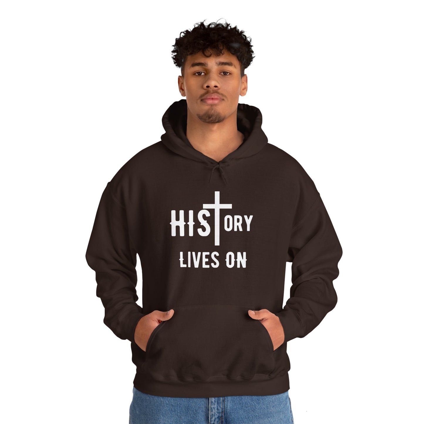 HIStory Lives On, Unisex Heavy Blend™ Hooded Sweatshirt