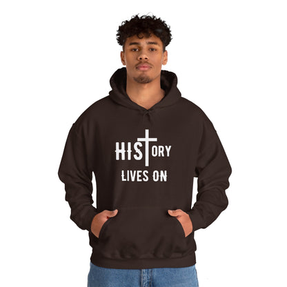 HIStory Lives On, Unisex Heavy Blend™ Hooded Sweatshirt