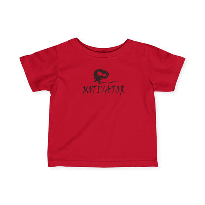 Motivator ninja - Infant Fine Jersey Tee, Gift for baby, Baby shower, Fun gift