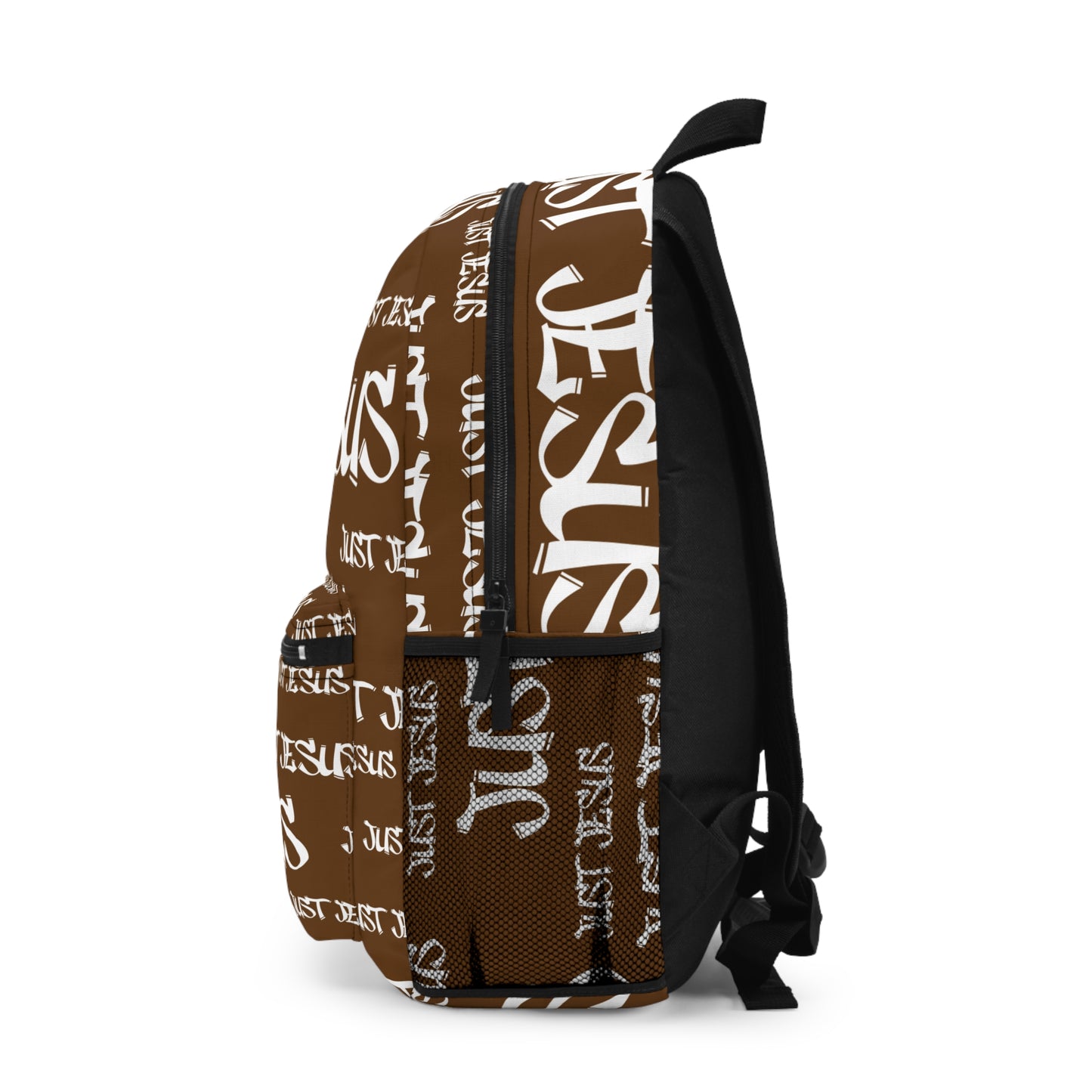 Just Jesus Backpack (brown), gift, sleepover, camping, day trips, school