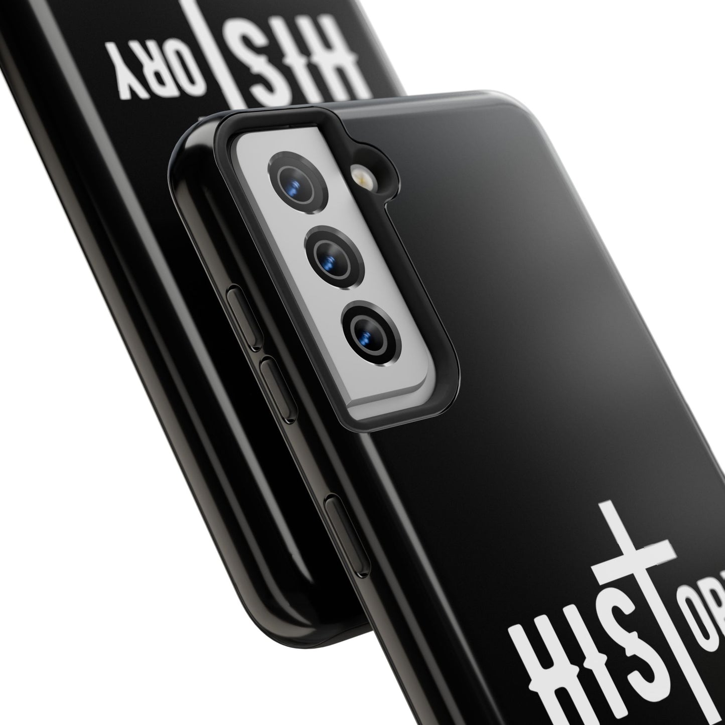 HIStory Lives On, Phone Cases - black & white