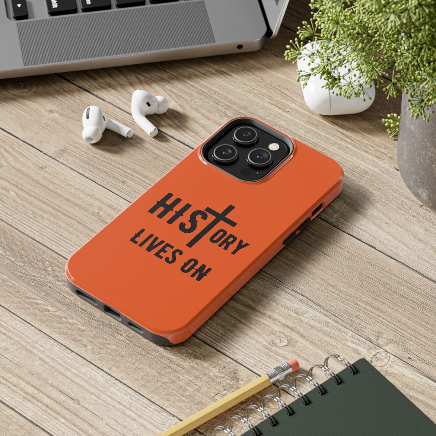 HIStory Lives On, Phone Cases - orange