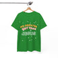 No Greater Gift Than Jesus (Snowfall Multi-Color) Unisex Heavy Cotton Tee