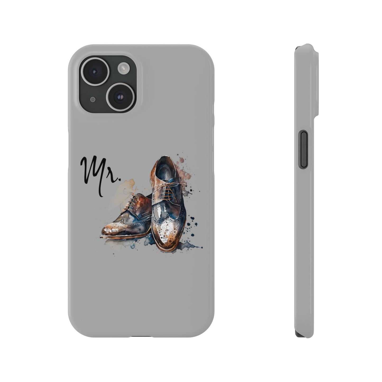 'Mr.' Slim iPhone Cases, vintage design, wedding, anniversary