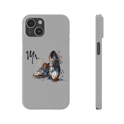 'Mr.' Slim iPhone Cases, vintage design, wedding, anniversary