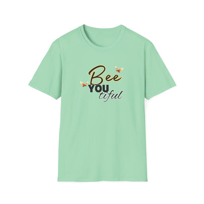 BeeYOUtiful Unisex Softstyle T-Shirt - Nature Inspired Graphic Tee