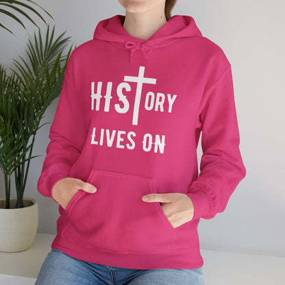 HIStory Lives On, Unisex Heavy Blend™ Hooded Sweatshirt