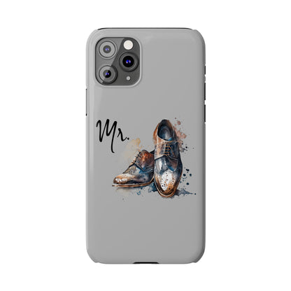 'Mr.' Slim iPhone Cases, vintage design, wedding, anniversary