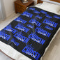 Chosen One - Crown - Velveteen Plush Blanket
