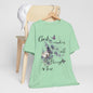 God Makes All Things New Flowers + Butterflies , Bella + Canvas, T-shirt, spring