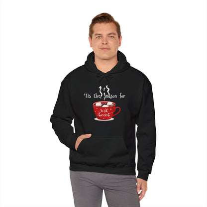'Tis the Season for Hot Cocoa Unisex Heavy Blend™ Hooded Sweatshirt