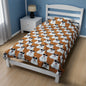 Polar Bear Velveteen Plush Blanket - Light Brown