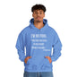 I'm No Fool, Psalm 14:1a, Unisex Heavy Blend™ Hooded Sweatshirt