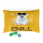Chill with Polar Bear Pet Bed, Yellow