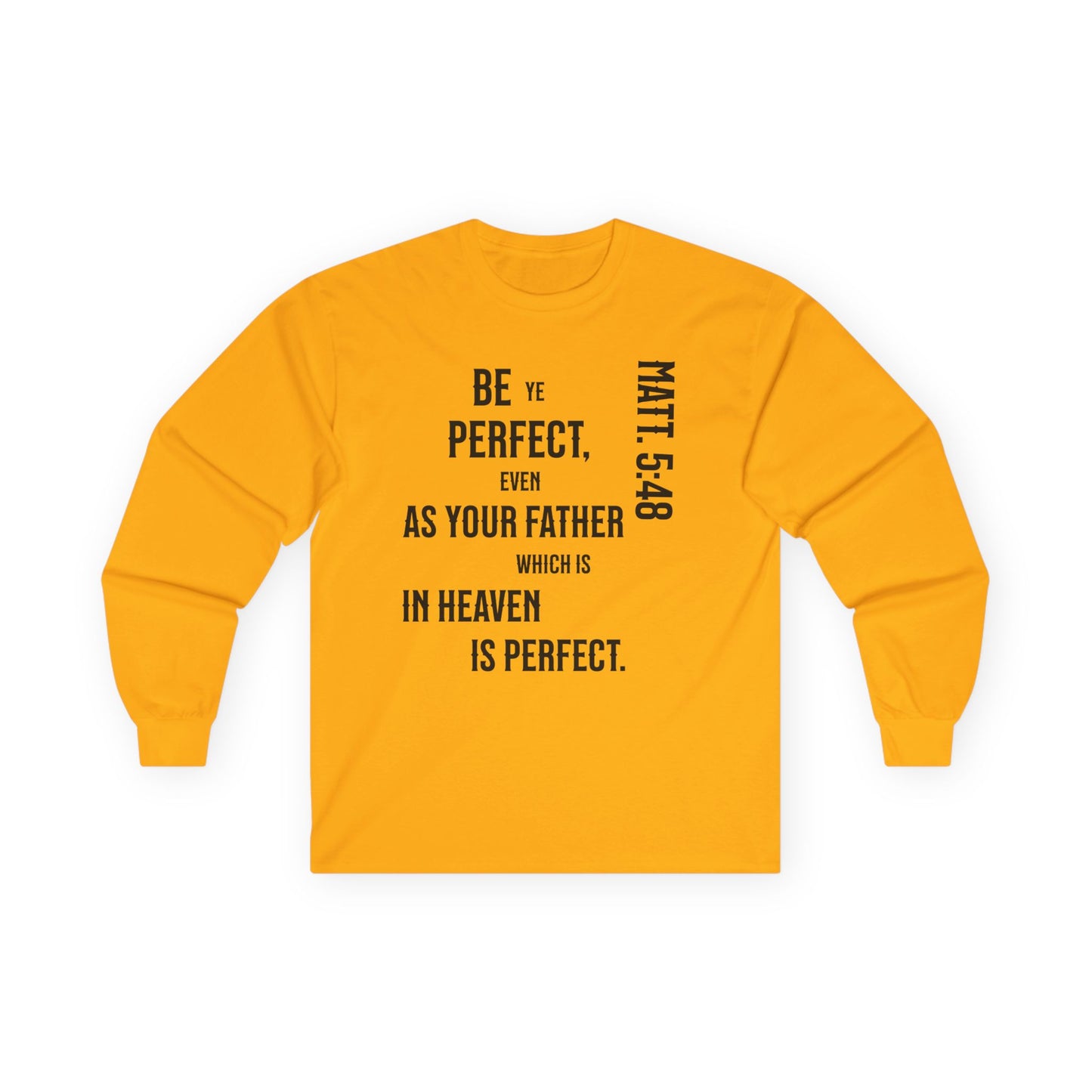 Be Perfect Men's Ultra Cotton Long Sleeve Tee