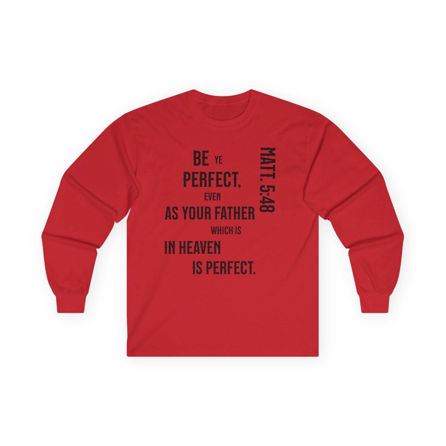Be Perfect Men's Ultra Cotton Long Sleeve Tee