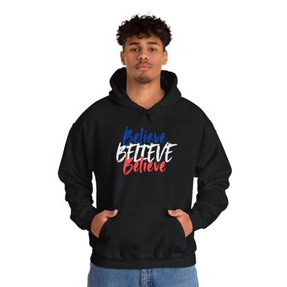Inspirational 'Believe' Unisex Heavy Blend™ Hooded Sweatshirt