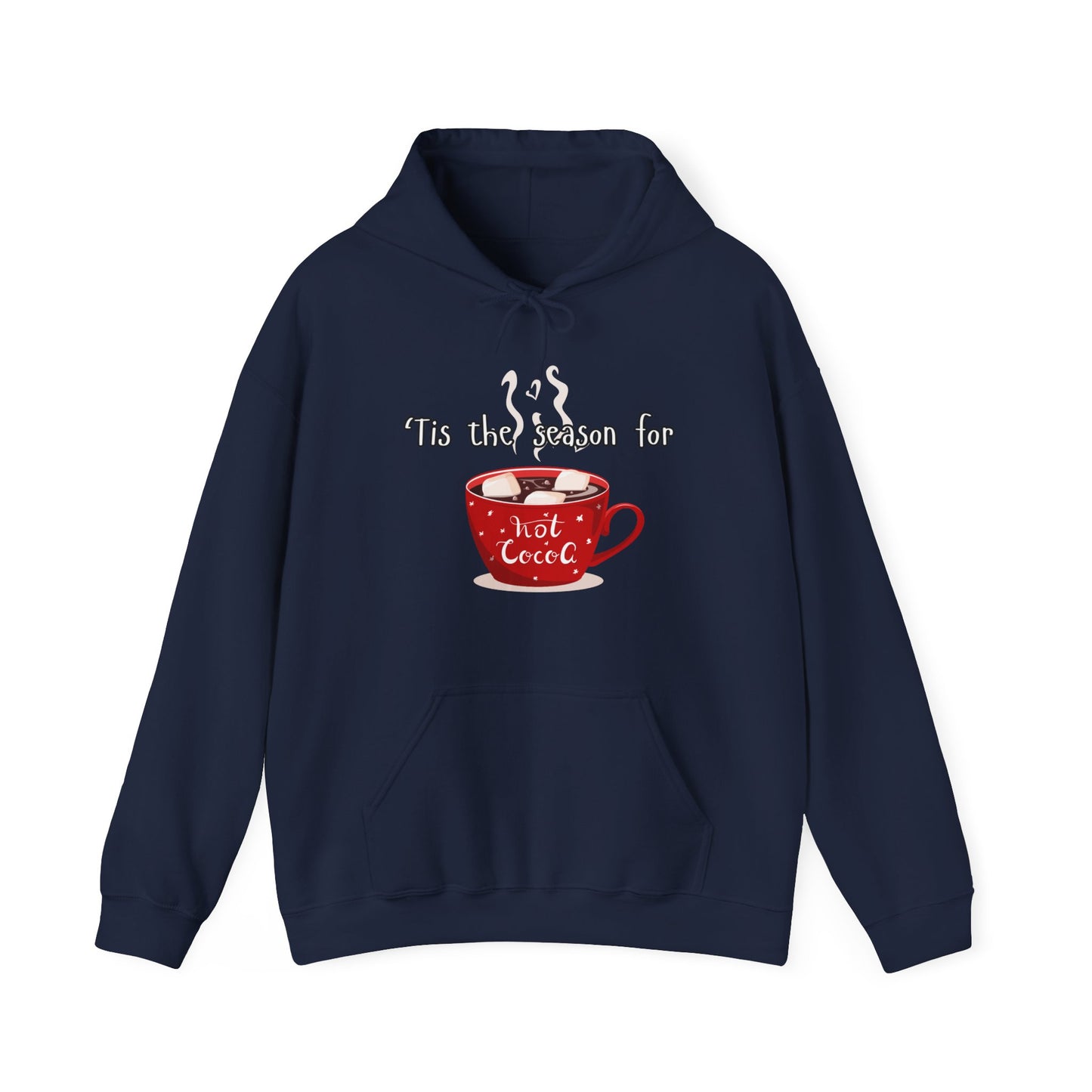 'Tis the Season for Hot Cocoa Unisex Heavy Blend™ Hooded Sweatshirt