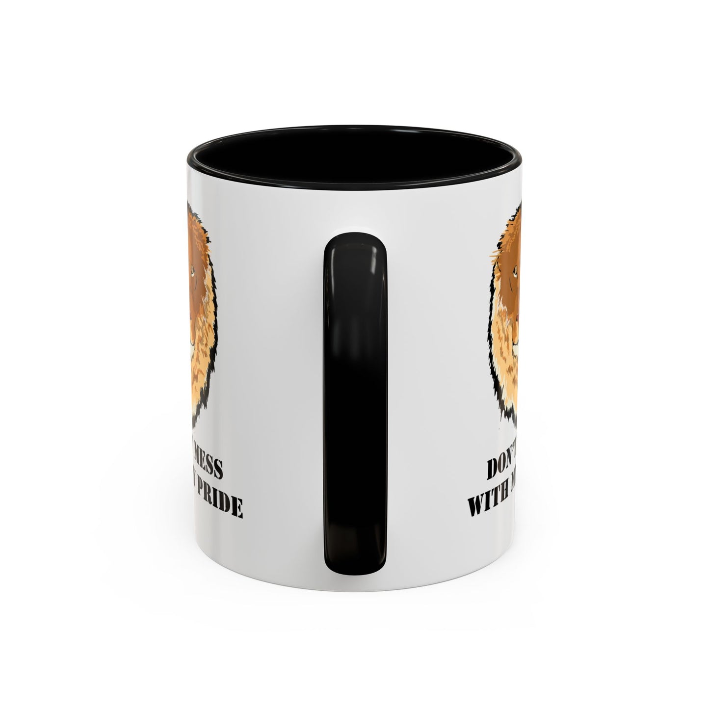 Don't Mess with my Pride Lion Coffee Mug, 11oz and 15oz, cat lover, father's day, brother