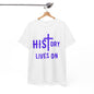 HIStory Lives On Unisex Heavy Cotton Tee, resurrection, cross, easter