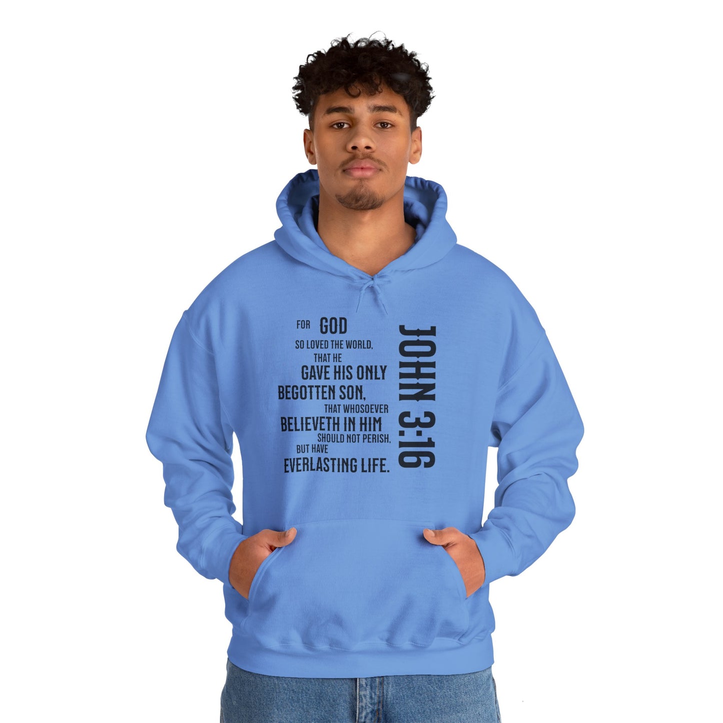 John 3:16 Unisex Heavy Blend™ Hooded Sweatshirt