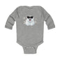 Cool Polar Bear Infant Long Sleeve Bodysuit, Christmas, birthday