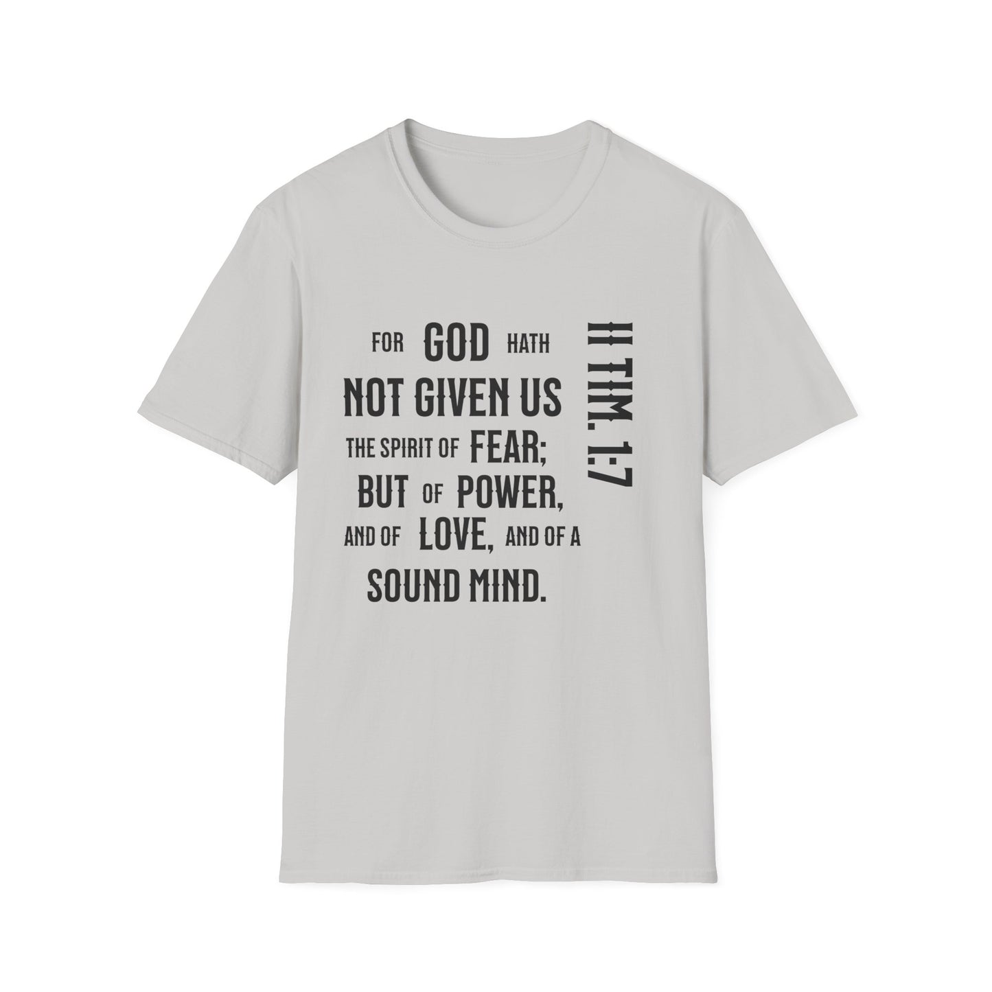 No Fear II Timothy 4:20, Unisex Softstyle T-Shirt