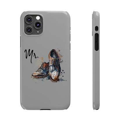 'Mr.' Slim iPhone Cases, vintage design, wedding, anniversary