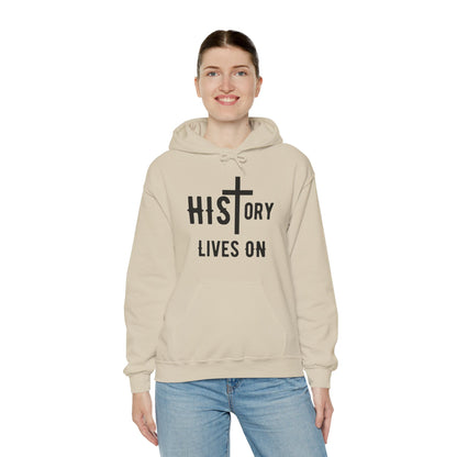 HIStory Lives On, Unisex Heavy Blend™ Hooded Sweatshirt