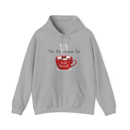 'Tis the Season for Hot Cocoa Unisex Heavy Blend™ Hooded Sweatshirt