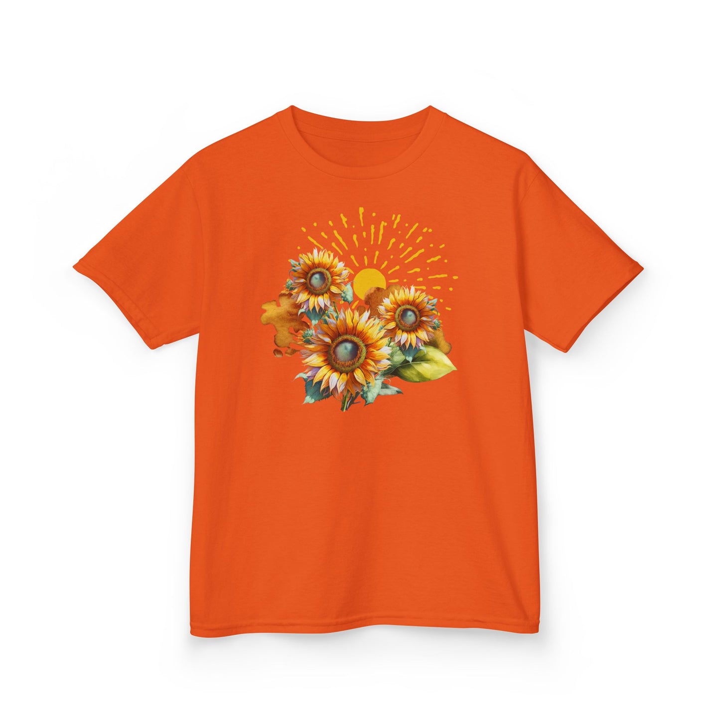 Sunflowers Kids Heavy Cotton™ Tee, spring, summer