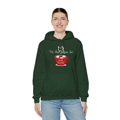 'Tis the Season for Hot Cocoa Unisex Heavy Blend™ Hooded Sweatshirt