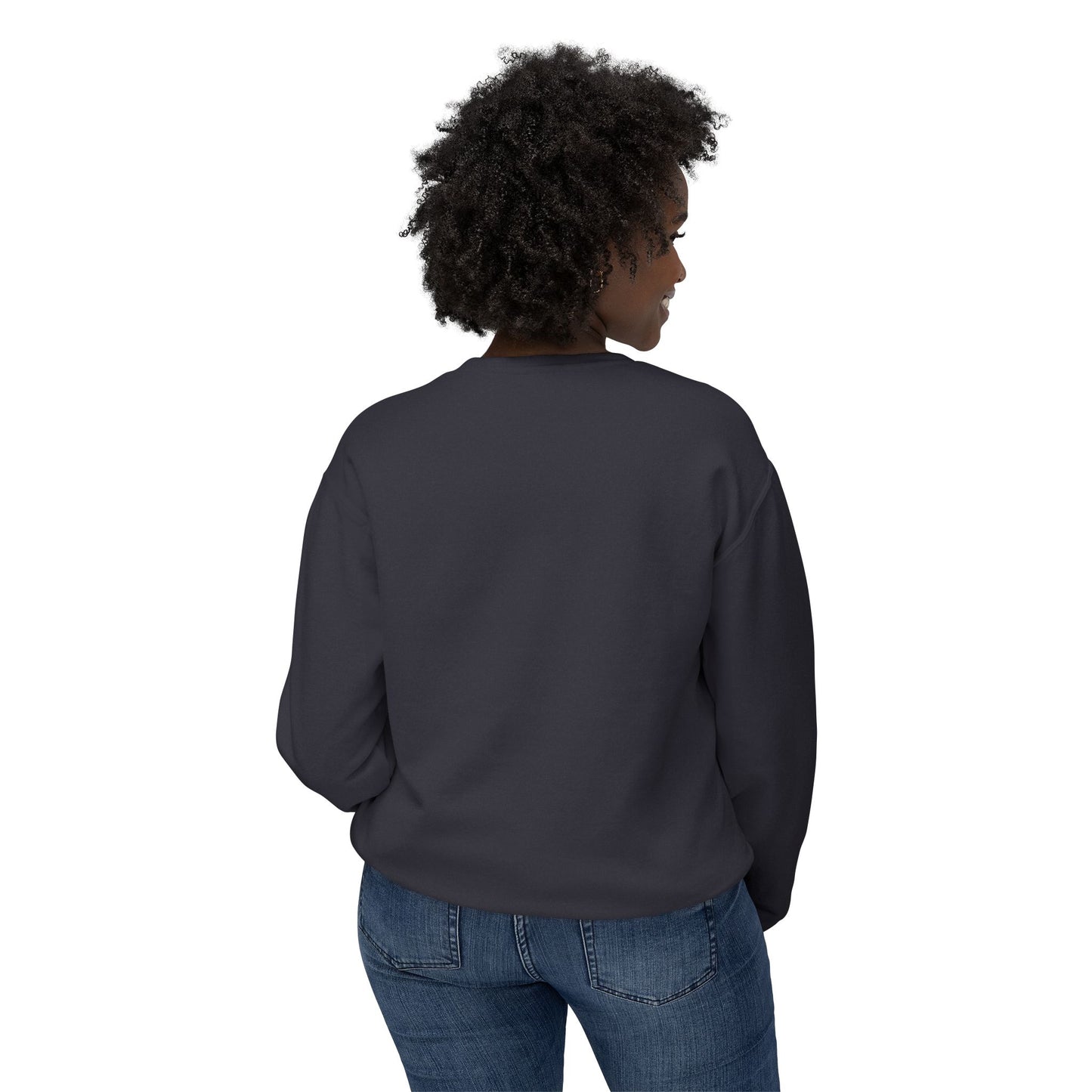 'Tis the Season for Hot Cocoa Unisex Lightweight Crewneck Sweatshirt, Christmas