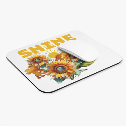 SHINE Mouse Pad (9"x8" Rectangle) , sunflowers