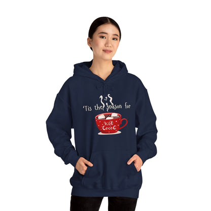'Tis the Season for Hot Cocoa Unisex Heavy Blend™ Hooded Sweatshirt